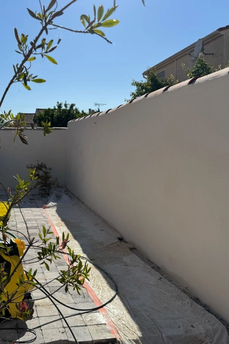 Renovation de façade à Maugio